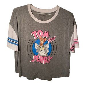 Tom and‎ Jerry T-Shirt Warner Brothers Cartoon Network Size 2XL Unisex Adult